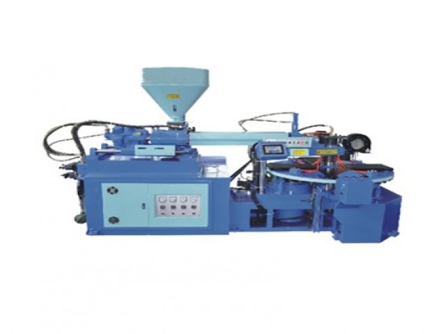 1). pvc monocolor inyeccion maquina rotativa
